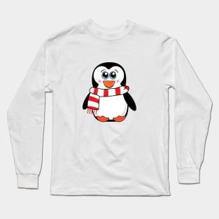 Cute Baby Penguin Christmas Long Sleeve T-Shirt